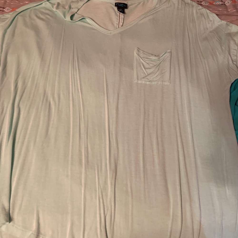 Teal t shirt